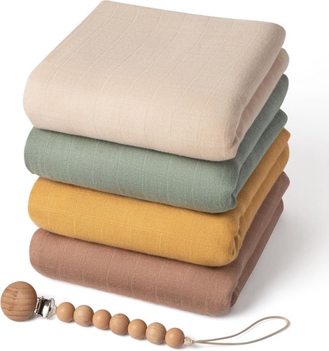 Moonkie muslin swaddle - 4x,